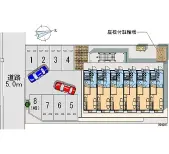 ★手数料０円★名取市上余田字千刈田　月極駐車場（LP）